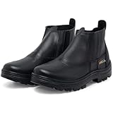Bota De Segurança Masculino Couro Com Biqueira Elastico (37)