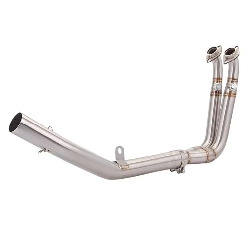 Tuyau d'échappement de moto 51mm silencieux avant avec raccord inox pour 450 SR