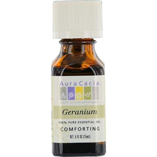 Aura Cacia Aceite Esencial de Geranio Puro 15 ml miniatura 1
