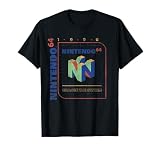 Nintendo 64 Change The System 1996 Vintage Retro Cube Logo T-Shirt