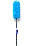 EVERSPROUT 5-to-14 Foot Microfiber Feather Duster and Extension-Pole Combo (20 Ft. Reach) | Lightweight, High-Grade Aluminum, 3-Stage Telescopic Pole | Extra-Long 22'' Feather Duster (14 Feet)