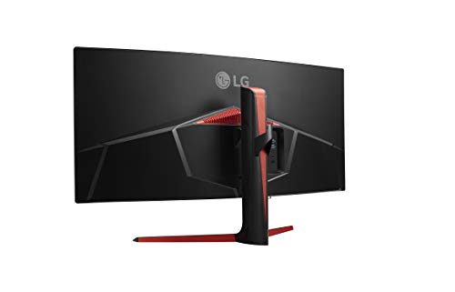 LG 34GN73A-B 86,36 cm (34 Inch) Ultragear Curved 21:9 Full HD IPS Gaming-Monitor 2020 (144 Hz, 1ms MBR, G-SYNC… - Afbeelding 8