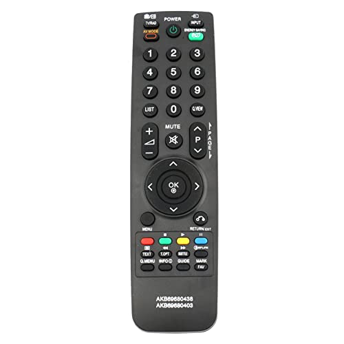 VINABTY AKB69680403 AKB69680438 Remote Control Replaced fit for LG LED LCD TV 37LF2510 42LH3000 37LH2000 32LH3010 32LH3800 37LF2500 37LF2510