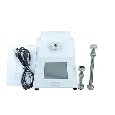Digital Polarimeters Touch Screen Multiparameter Polarimeter With Optical Rotation Specific Rotation Concentration International Sugar Scale +/- 90 Degree 100mm 200mm Polarimeter Tube USB Comm