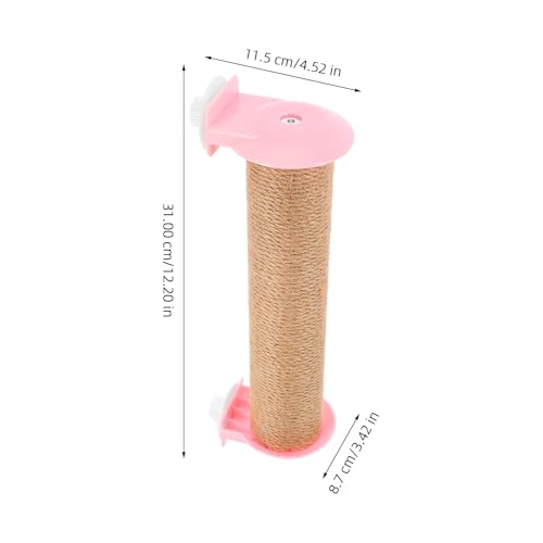 Poste para rascar gato con cuerda de yute 30 cm miniatura 2