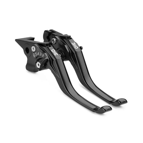 Leviers de frein et d'embrayage courts G310GS poignées réglables moto CNC noir 2017-2023