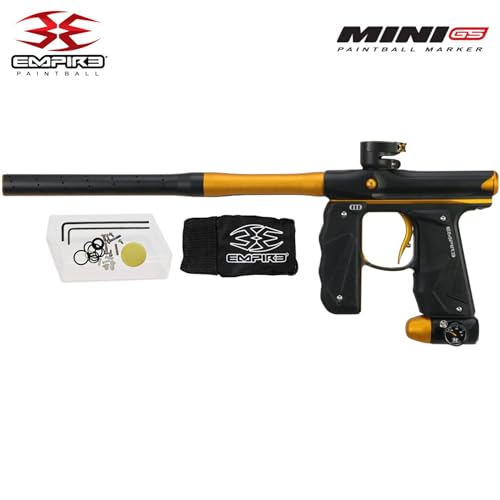 Image of Maddog Empire Mini GS Electronic Full Auto Paintball Gun Marker w / 48 /3000 HPA Paintball Tank & Empire Halo Too Electronic Paintball Loader Starter Package