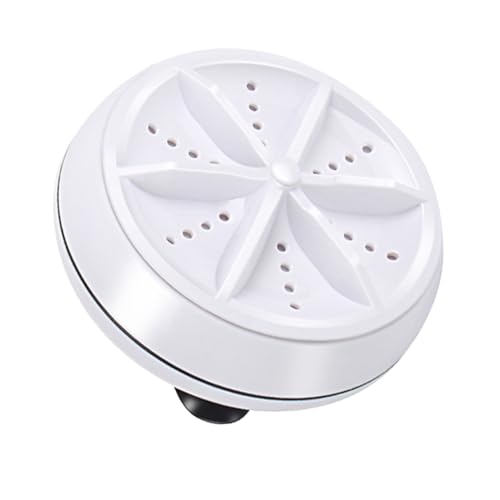 Portable Mini Washing Machine USB Powered Turbine Washer for Travel Dorm Apartment with High-frequency Vibration Stain Removal and Gentle Cleaning of Underwear and Small Clothing