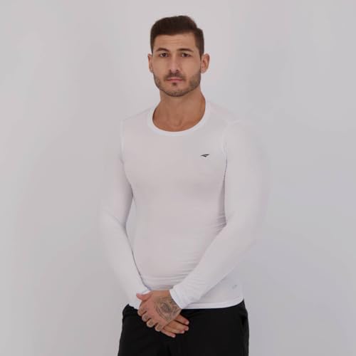 Camisa Térmica Penalty Matis Manga Longa Branca