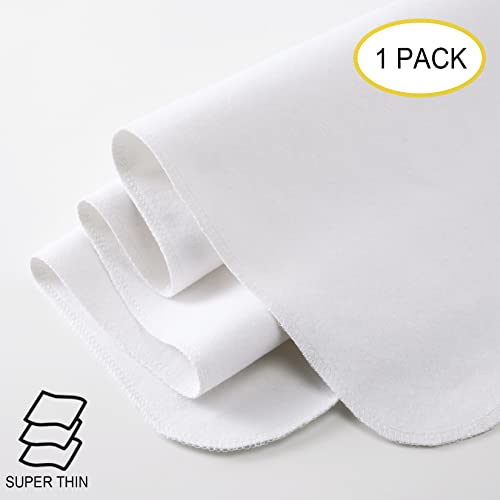 Luluway Waterproof Crib Mattress Protector Pad Incontinence Bed Pads Flannel Crib Protector Pad Reusable 100% Water Resistant Cotton Mattress Protector Pad For Bed thumb #3