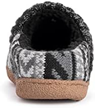 MUK LUKS Men's Marcel Slipper, Black, Small | Image 7