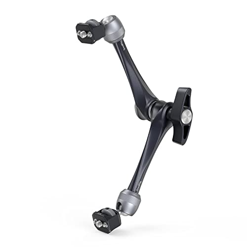 SMALLRIG Rosette Magic Arm 11 Inch with Ball Head, 1/4"-20 Screws, and Anti-Twist Pins, for Cameras/iPads/Monitors/LED Lights/Smartphones/Action Cameras, Max Load Capacity 3kg