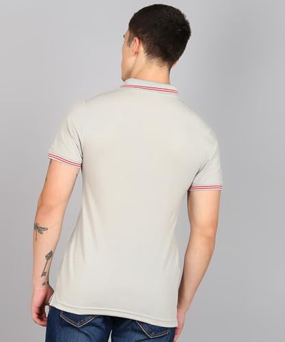 Image of INKKR Men's Soild Half Sleeve Polo T-Shirt Combo