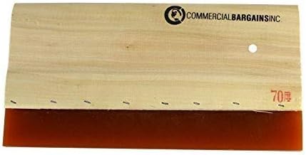 9" Silk Screen Printing Press Squeegee Durometer Ink Scraper with Drill Hole