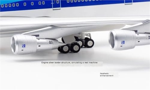 Modelo de avión Boeing 747 El Al 1/200 de 35 cm coleccionable para entusiastas 3