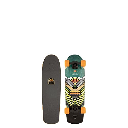 Arbor Cruiser Complete Skateboard Draplin 21 Artist Pilsner 8.25' x 28.75'