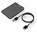 Sonnics 500GB Dunkelgrau Externe tragbare Festplatte USB 3.0 super schnelle Übertragungsgeschwindigkeit für den Einsatz mit Windows PC, Apple Mac, XBOX ONE und PS4 Fat32