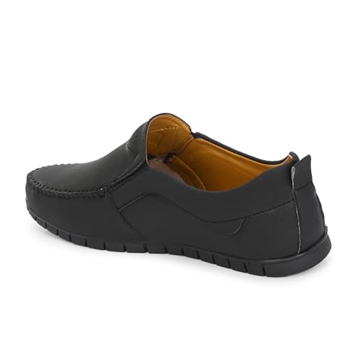 Image of Centrino Slip-On Men's Formal Shoe | Stylish with Soft Cushioned Insole | Sleek Slip-On Design for Formal Look | Durable with Anti-Skid Sole | Ideal for Office Wear (9291)
