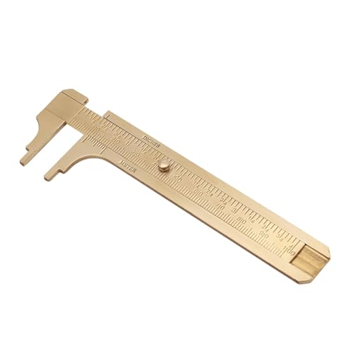 Calibrador Vernier de Latón Medidor Digital Mini miniatura 7