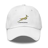 Springboks Rugby Hat, South African Hat White