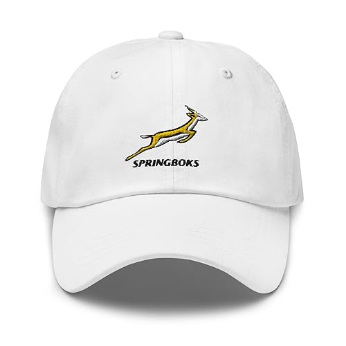 Springboks Rugby Hat South African Hat White