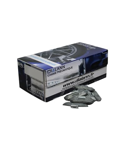 Masse zinc universelle jantes acier type 184 stoppe tremblement 30g