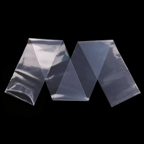 Poster Sleeves Open Clear Plastic Storage Sleeve 6x50 for Poster Blueprint Document 25 Pack