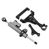 Amortiguador de dirección ajustable y estabilizador para motocicleta Compatible con Kawasaki Z 750, Z750 R, Z1000 ABS (2003-2020)