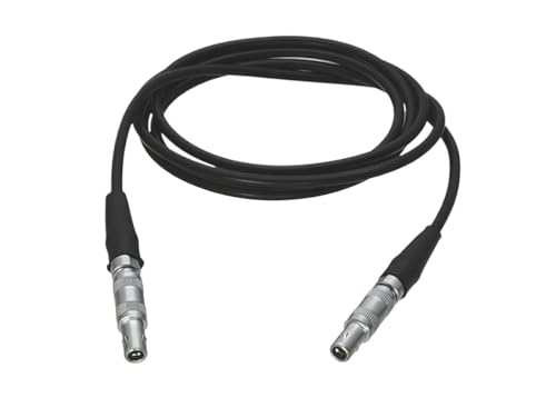 bodateng LIHUA 1Pcs RG174 FFA.00S C5 to C5 Connector for Ultrasonic Flaw Detector Cable 1.5M