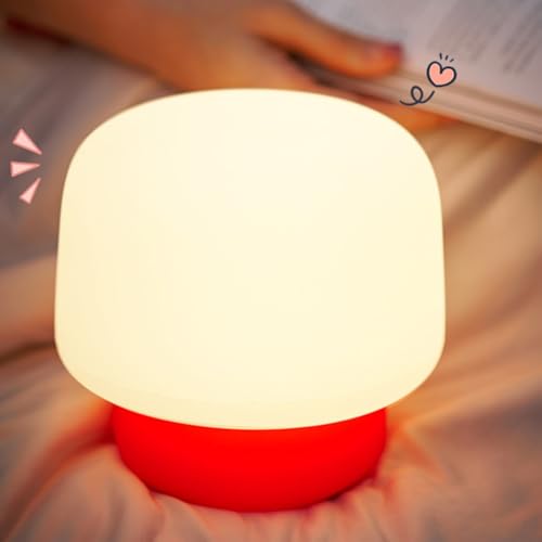 Lámpara de noche portátil de silicona recargable USB miniatura 6