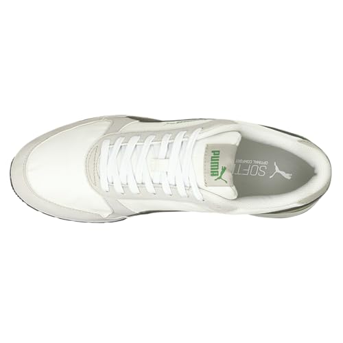 PUMA Mens St Runner V2 Nl Lace Up Sneakers Shoes Casual - Green, White4