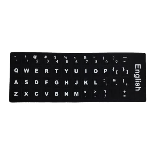 ATORSE Laptop Keyboard Stickers Universal Computer Keyboard Stickers for Pc Desktop English