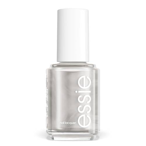 Essie Nail Art Studio, Satin Sheer Silver Chrome Topcoat, Cosmic Chrome