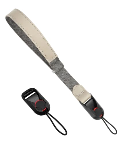 Image of embroidery Camera Strap, Camera Belt, Wrist Strap for Camera - Adjustable Quick Release Hand Strap, Mirrorless & Action Cams