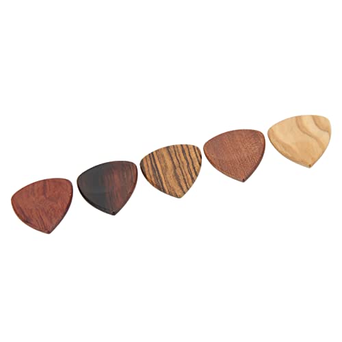 Médiators en bois pour guitare, différents sons sensibles, 5 pièces pour jouer - Les Beatles, Paul McCartney, John Lennon, RIngo Starr, George Harrison Médiators en bois pour guitare, différents sons sensibles, 5 pièces pour jouer – Image 6