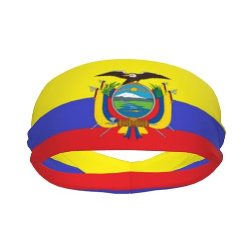 Image of Cute Flag Headbands Women Men Flag Sweatband Sports Headband for Running, Cycling, Yoga Gym, Working Out