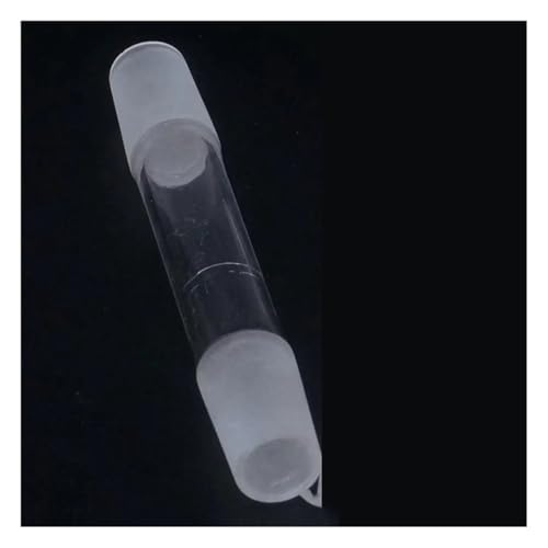 Tube adaptateur droit en verre anti-fuite pour verrerie de laboratoire mâle #29
