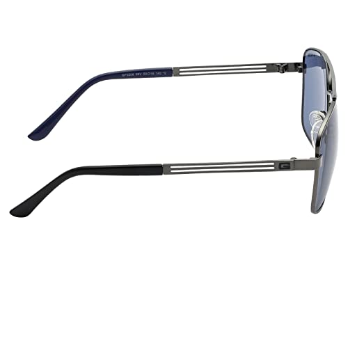 GUESS GF0206 Shiny Gunmetal/Blue One Size4