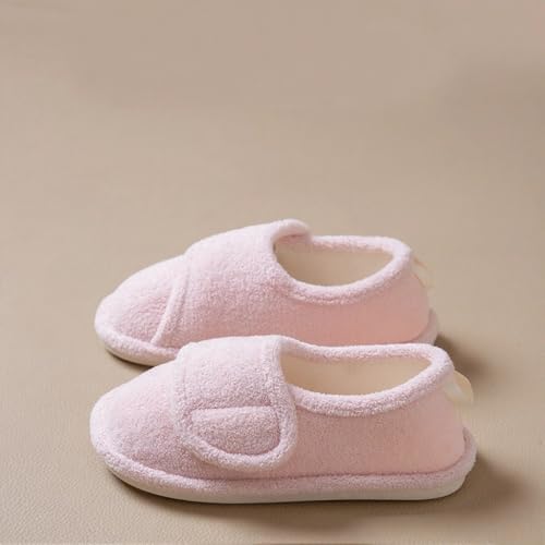 Women's Soft Wide Memory Foam Slippers - Closed Toe, Comfort for Diabetic Arthritis Edema, Cozy House Shoes3