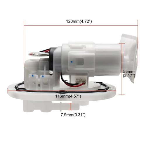 Bomba combustible externa OE EM82012 de alta fiabilidad para inyección Cruiser 2