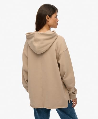 Superdry Para Mujer. W2012310A Sudadera Studios Taupe (Xl), Casual, AlgodóN OrgáNico, Sostenible - 4