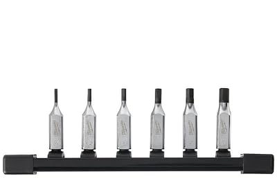 Milwaukee 4932480566 ¼″ Drive Metric Hex Bit Socket Set (6 Pieces)