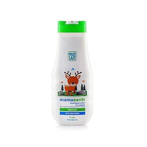MAMAEARTH Dusting Baby Powder, 5.29 Oz