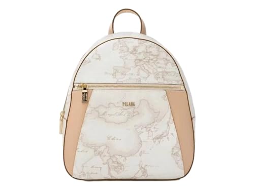 ALVIERO MARTINI Zaino Geo White Bianco Zaino Donna 29,5x25x11 cm