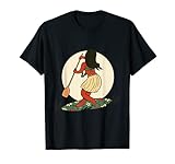Hawaii Stand up Paddle Kleidung - Stehpaddlerin auf dem SUP T-Shirt