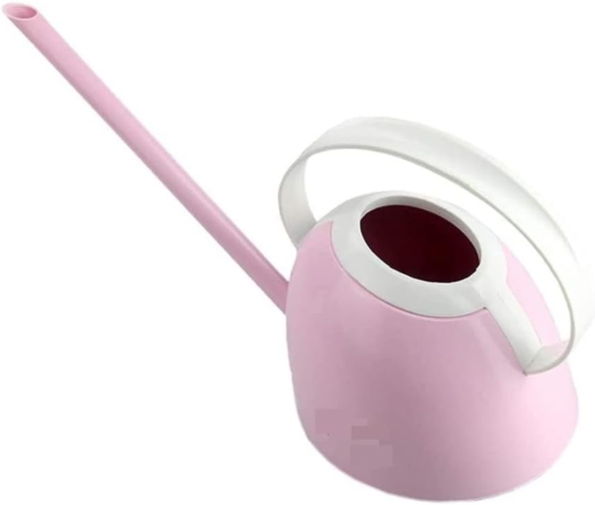 Watering Can Water Can Sprinkling Can Household Watering Pot Green Plant Potted Family Gardening Plastic Watering Flower Kettle Watering Pot Watering Can Indoor Plants(Pink)