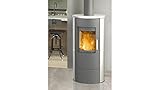  FIREPLACE Kaminofen Roma, Kachel weiß, 5 kW, Dauerbrand, Automatikregelung