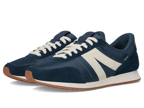 Image of Kizik Slip On Sneakers: Milan - Comfortable, Retro Nylon & Suede, Mens & Womens Walking Shoes with Arch Support, Hands Free Convenience, Wear All-Day