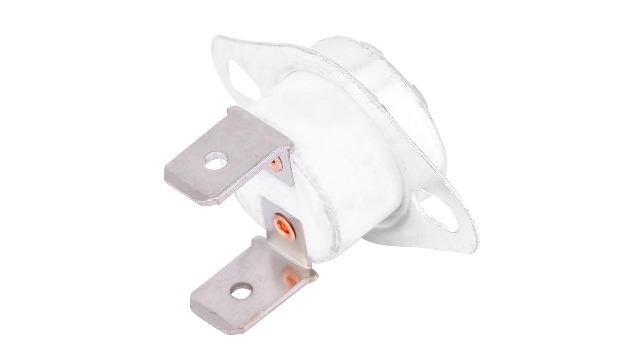 2 Pezzi Termostato Interruttore Sensibile Automatico KSD302R Interruttore di Controllo della Temperatura a Doppia Piastra Metallica 250 V 25a Adatto Per Distributori di Acqua Elettrici(130