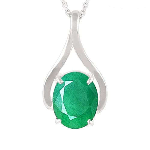 14.25 Carat Natural Emerald Panna Pendant Locket (Astrological Purpose Panna Pendant) for Men and Women-image-37